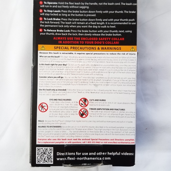 Retractable leash with free harness - Picture 3 of 4